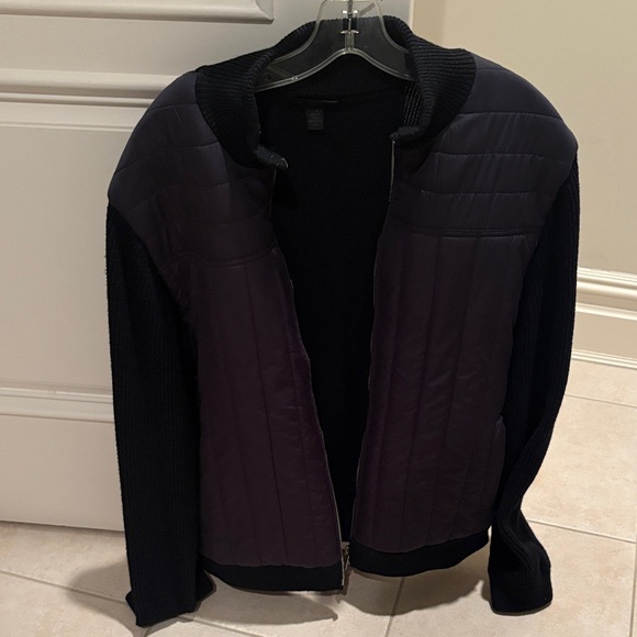 Magaschoni Other - Magaschoni Navy Zip Up Sweater